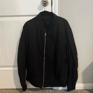 All Saints Black Bomber Jacket EUC size M